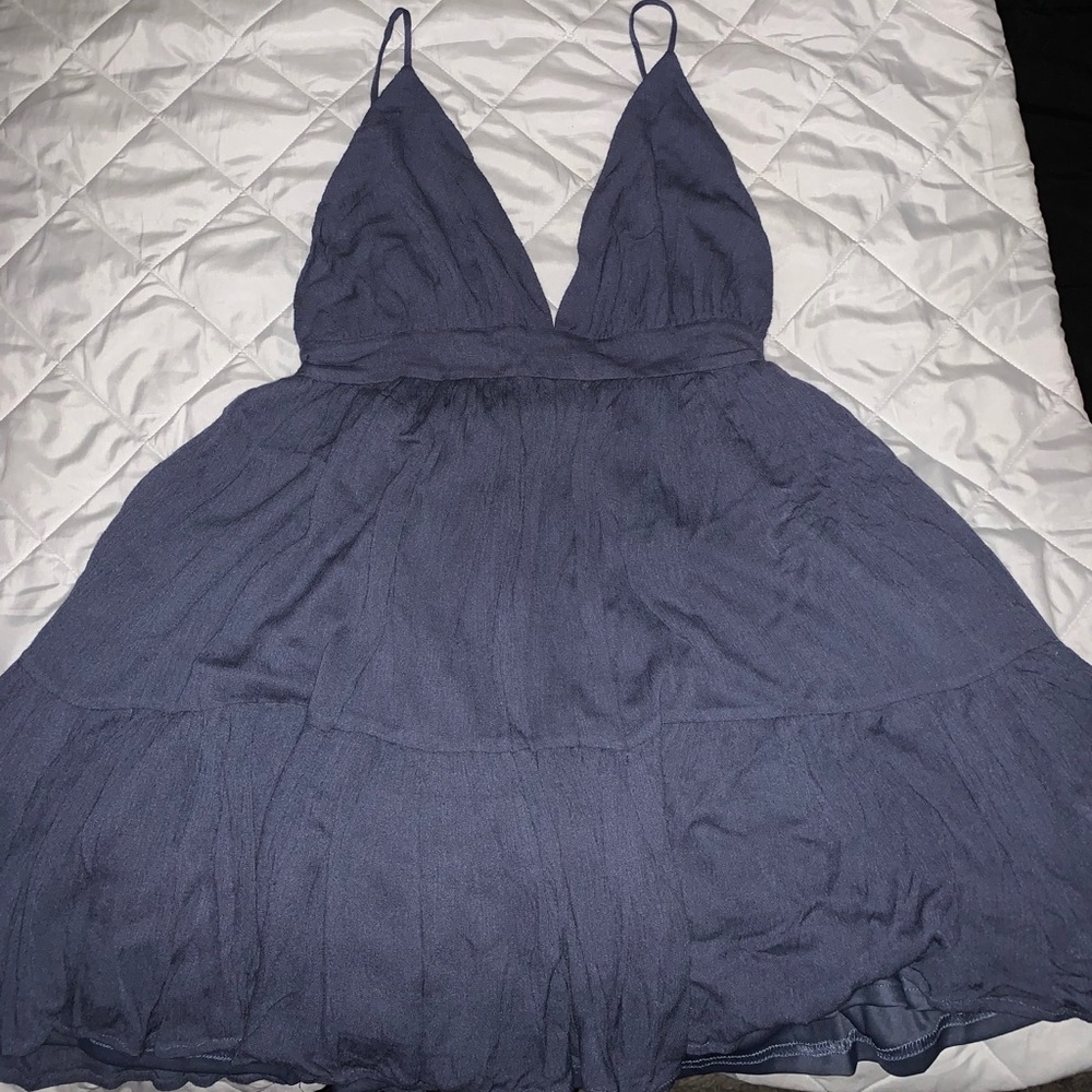 327 clothing Blue dress